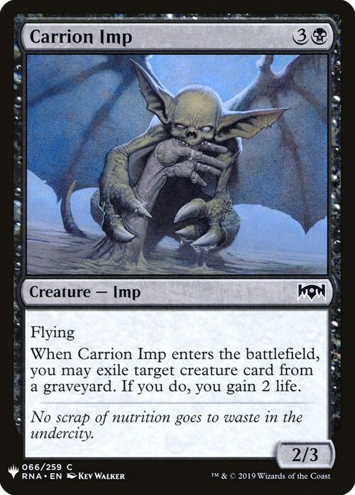 Carrion Imp Card Front