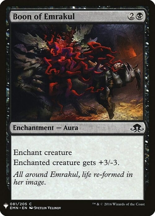 Boon of Emrakul Card Front