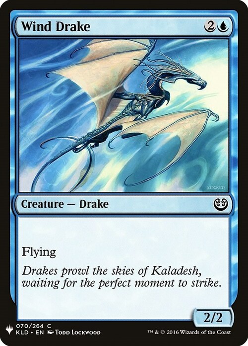 Wind Drake Card Front