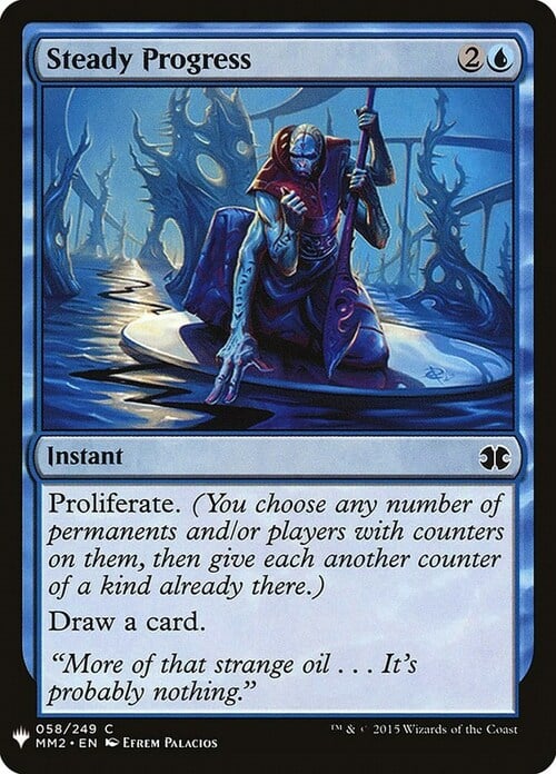 Steady Progress Card Front