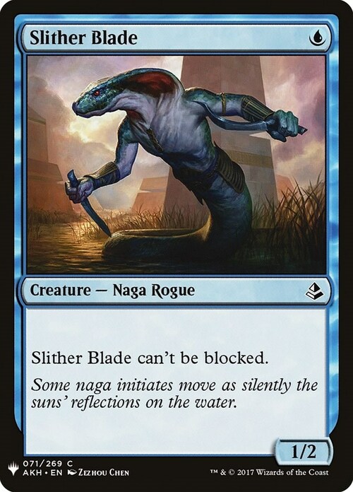 Slither Blade Card Front
