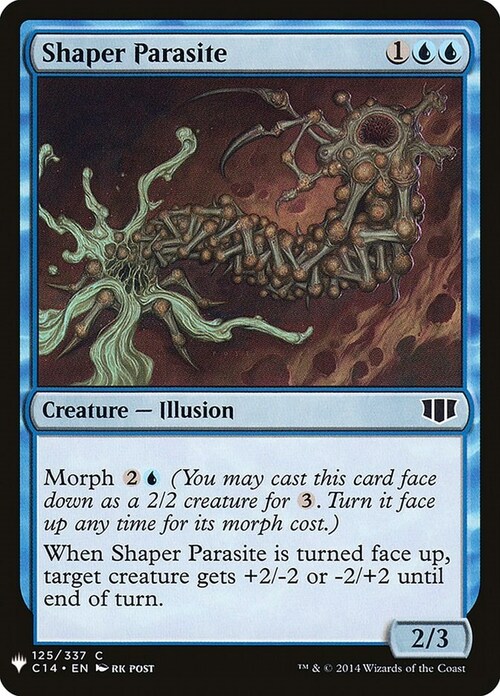 Shaper Parasite Card Front