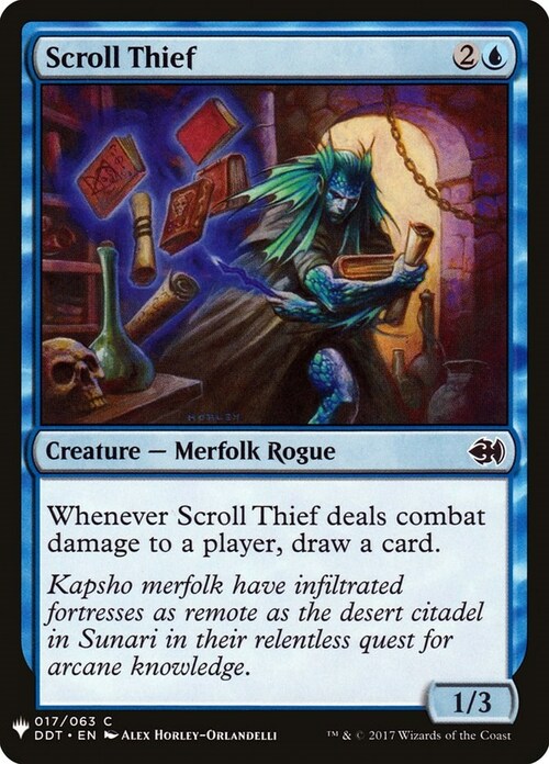 Scroll Thief Card Front