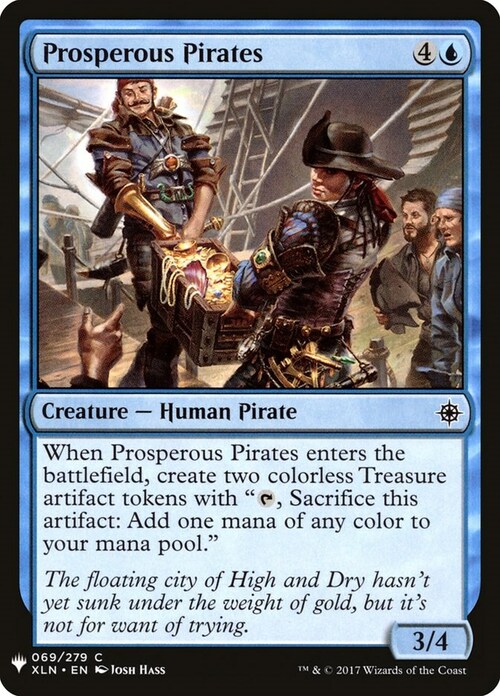 Prosperous Pirates Card Front