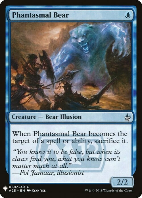 Phantasmal Bear Card Front