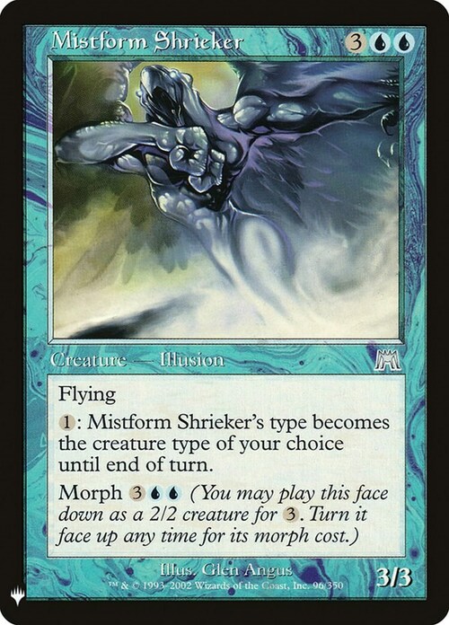 Mistform Shrieker Card Front