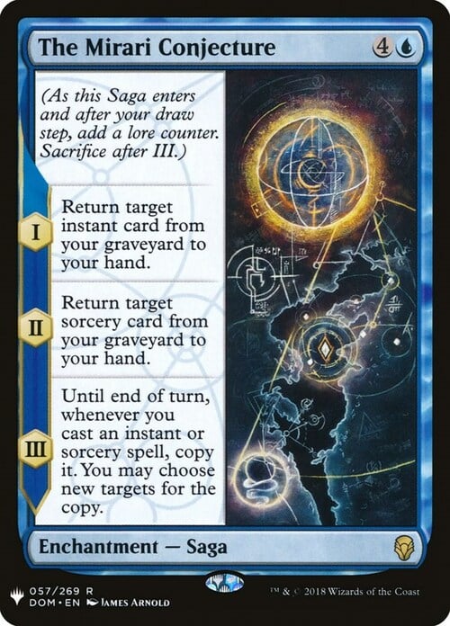The Mirari Conjecture Card Front