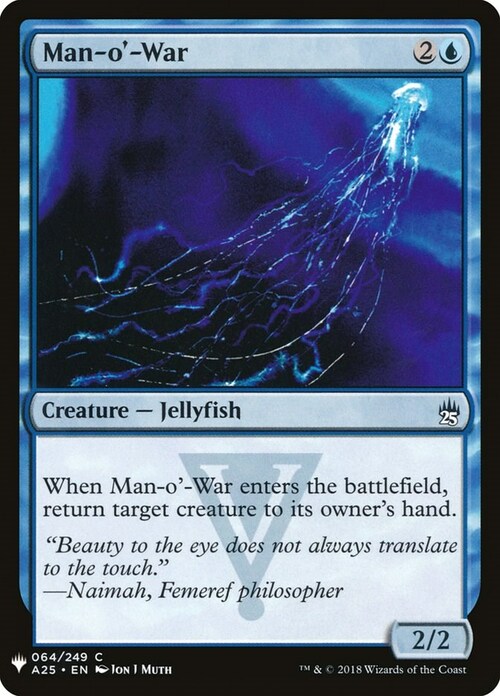Man-o'-War Card Front