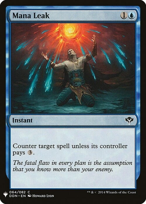Mana Leak Card Front