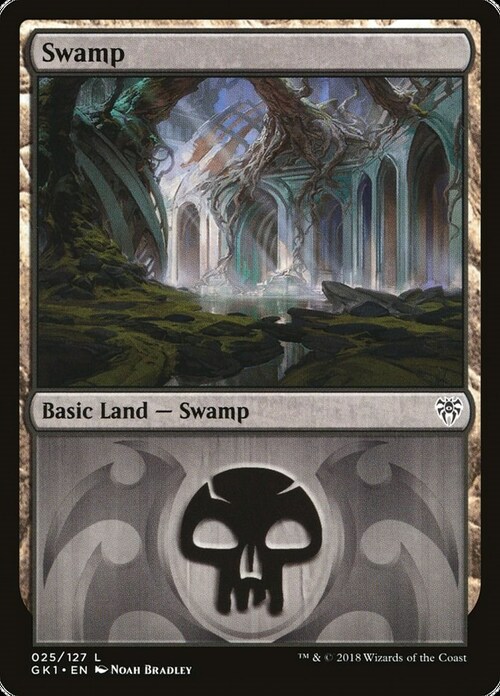 Swamp Card Front