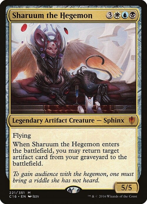 Sharuum the Hegemon Card Front