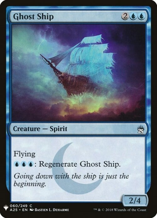 Ghost Ship Card Front
