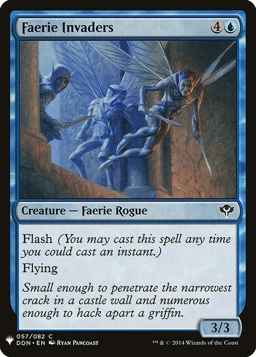 Faerie Invaders Card Front