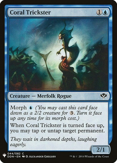 Coral Trickster Card Front
