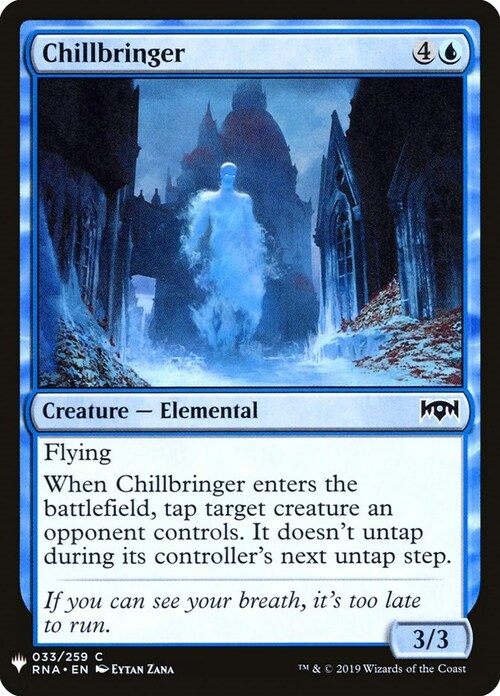 Chillbringer Card Front