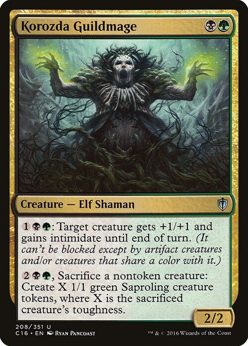 Korozda Guildmage Card Front