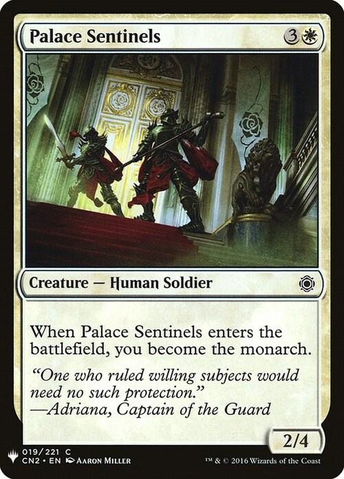 Palace Sentinels Card Front