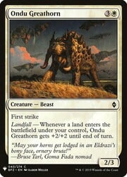 Ondu Greathorn 040