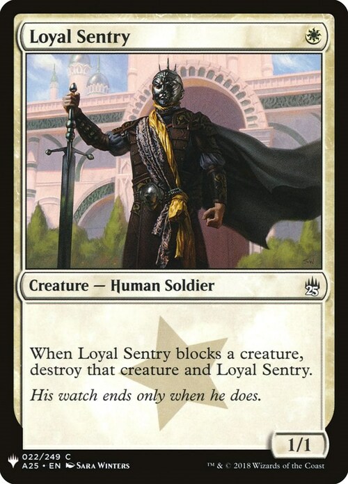 Loyal Sentry Card Front
