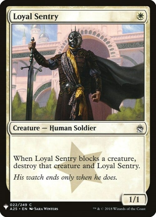 Loyal Sentry Card Front