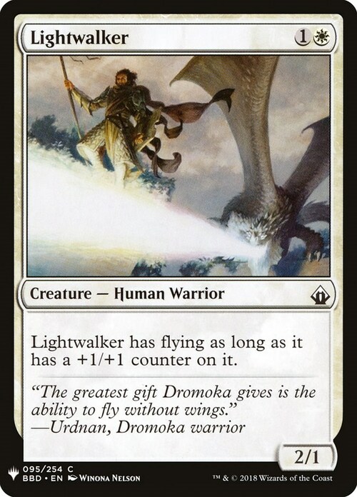 Lightwalker Card Front
