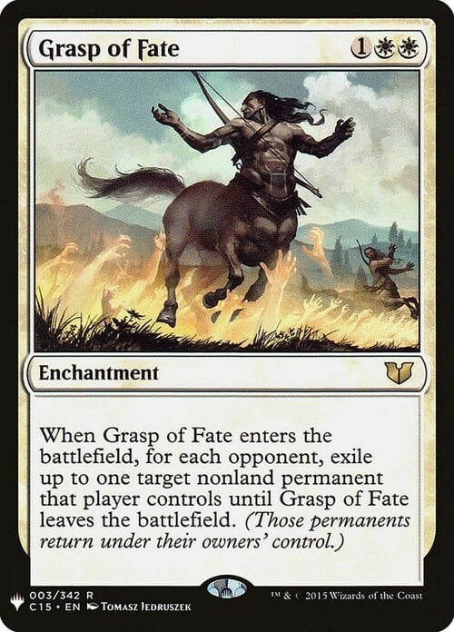 Grasp of Fate Card Front