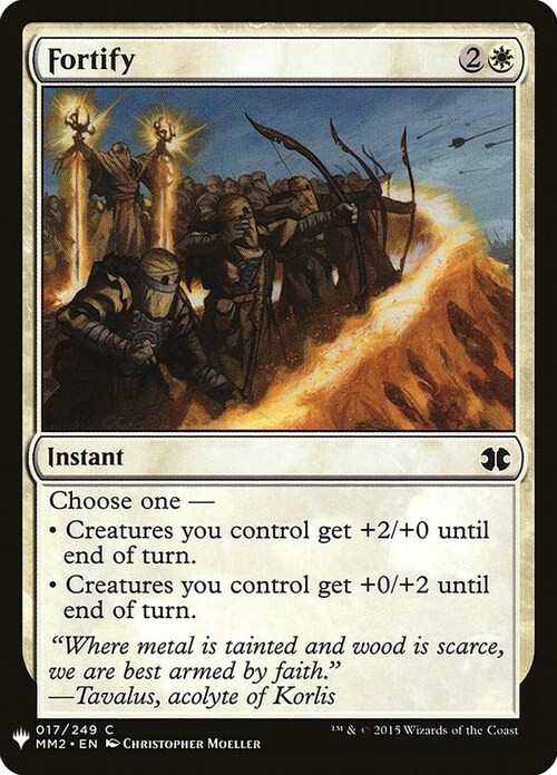 Fortify Card Front
