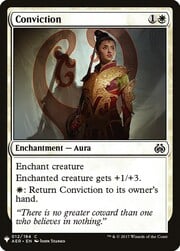 Conviction 012