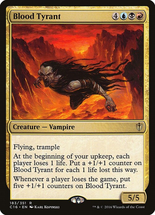 Blood Tyrant Card Front