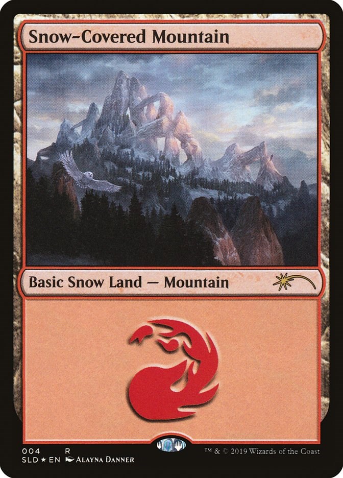 Snow-Covered Mountain Secret Lair Drop Series | Magic | CardTrader