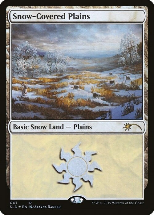 Snow-Covered Plains Card Front