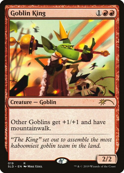 Re dei Goblin Card Front