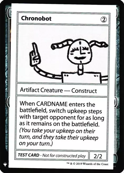 Chronobot Card Front