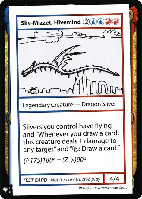 Sliv-Mizzet, Hivemind Card Front