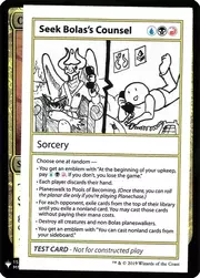 Seek Bolas's Counsel 098