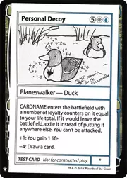Personal Decoy 096