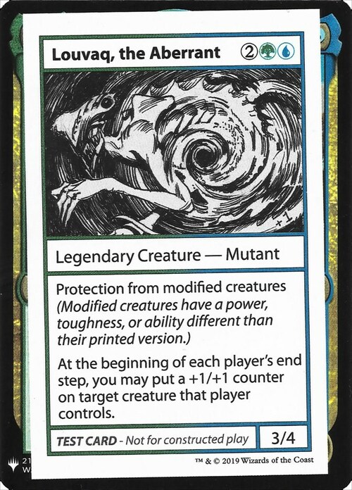 Louvaq, the Aberrant Card Front