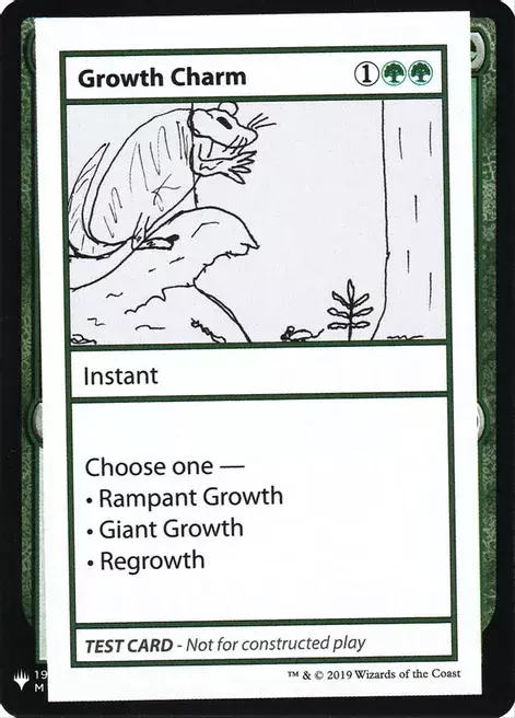 Growth Charm Card Front