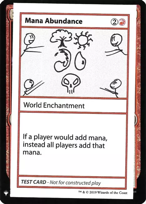 Mana Abundance Card Front