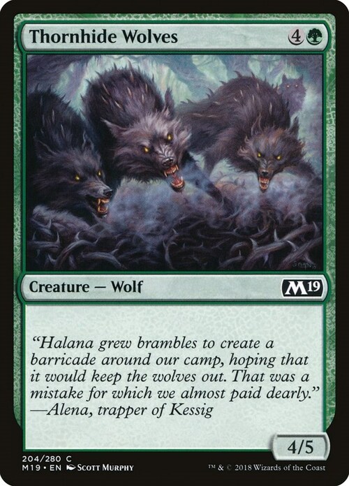 Thornhide Wolves Card Front