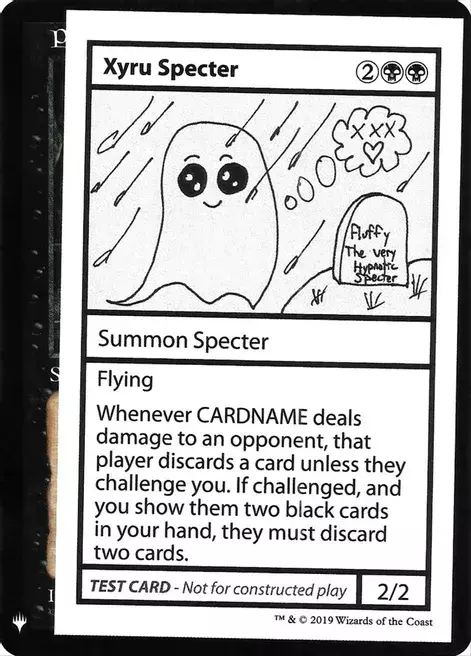 Xyru Specter Card Front
