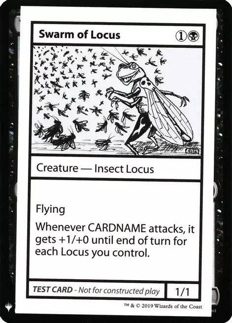 Swarm of Locus Card Front