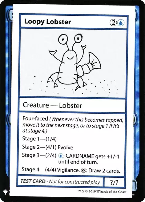 Loopy Lobster Card Front