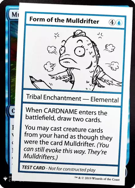 Form of the Mulldrifter Card Front