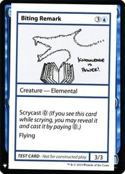 Biting Remark 017