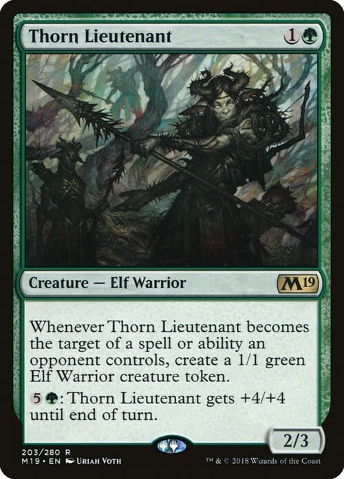 Thorn Lieutenant Card Front