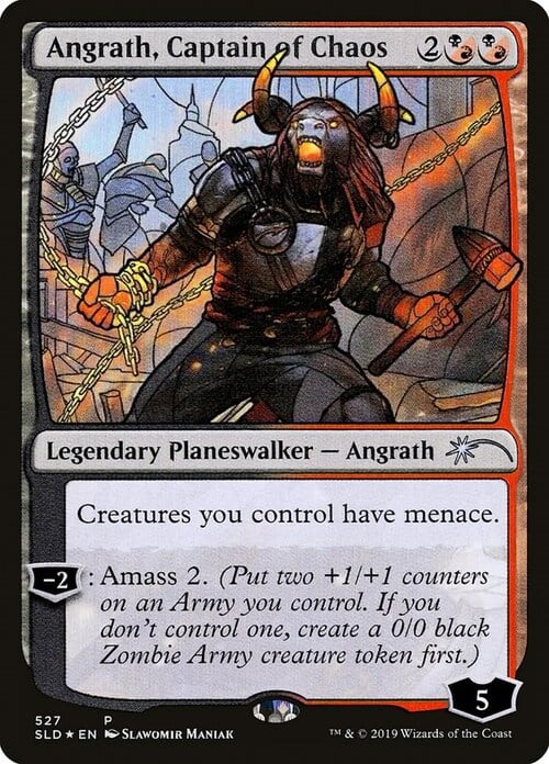 Angrath, Captain of Chaos Card Front