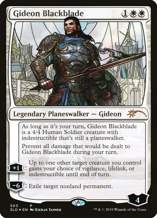 Gideon Blackblade Card Front