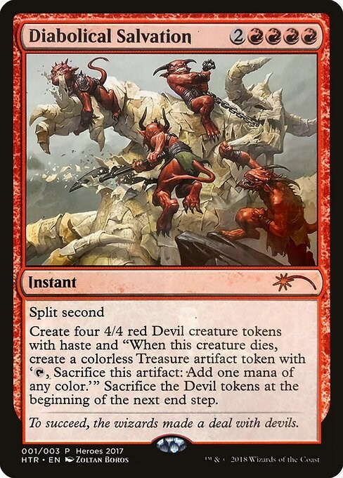 Diabolical Salvation Card Front