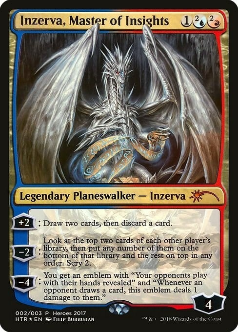 Inzerva, Master of Insights Card Front